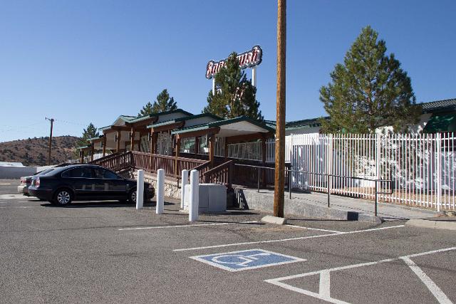 CSNV13.jpg - Sagebrush Cat House, near Carson City, NV -- Irony... Handicap Parking & Ramp